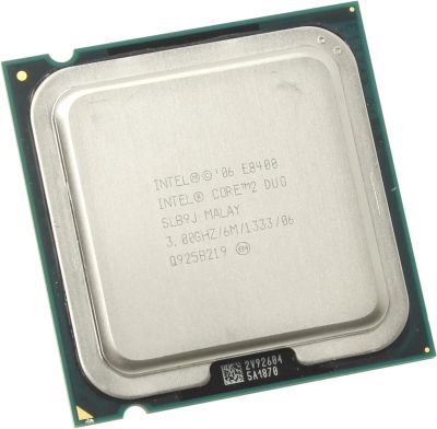 Лот: 12572927. Фото: 1. Процессор Intel Core 2 Duo E8400... Процессоры