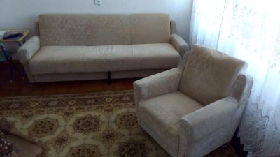 Лот: 9132390. Фото: 1. Мягкая мебель-диван+2 кресла... Комплекты мягкой мебели