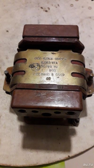 Лот: 17470637. Фото: 1. Трансформатор ОСС-0,063-ом5. Трансформаторы, катушки