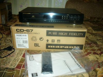 Лот: 7529357. Фото: 1. Marantz CD-67. CD-проигрыватели и чейнджеры