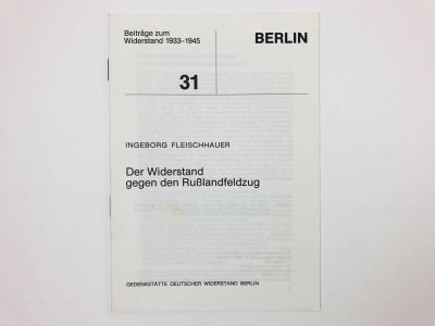 Лот: 23277606. Фото: 1. Der Widerstand gegen den Russlandfeldzug... Другое (литература, книги)