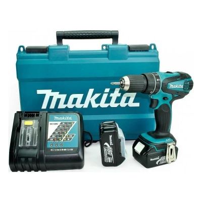Лот: 10593156. Фото: 1. Дрель аккумуляторная ударная Makita... Электроинструмент