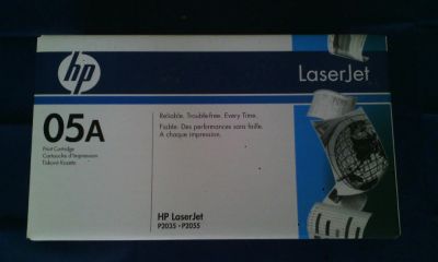 Лот: 7380173. Фото: 1. Катридж HP Lazer jet 05a. Картриджи, расходные материалы