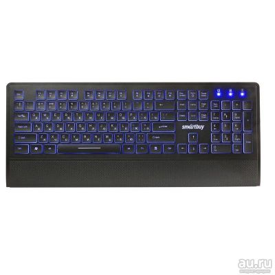 Лот: 15553845. Фото: 1. Клавиатура Smartbuy 353 USB черная... Клавиатуры и мыши