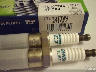Лот: 17645676. Фото: 1. Свеча зажигания ITL16TT 4717 DENSO. Расходные материалы