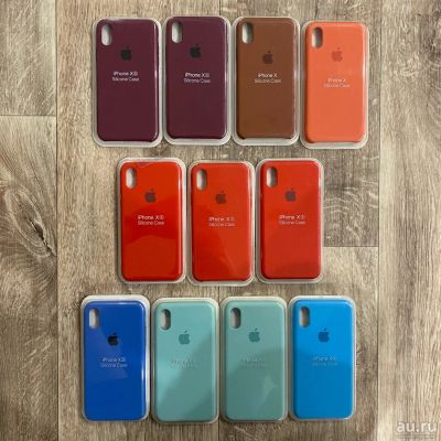 Лот: 11773077. Фото: 1. Чехол iPhone X Silicone Case Soft... Чехлы, бамперы