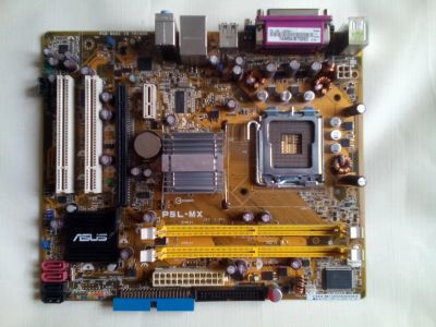 Лот: 7410216. Фото: 1. Материнская плата LGA775 P5L-MX... Материнские платы