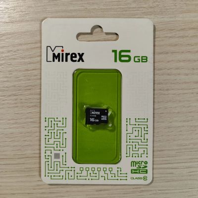 Лот: 24580252. Фото: 1. Карта памяти microsd 16 gb. Карты памяти