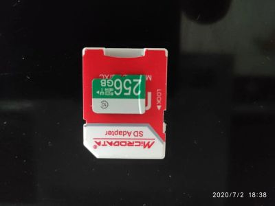 Лот: 16221927. Фото: 1. Микро sd 256gb повторные торги... Карты памяти