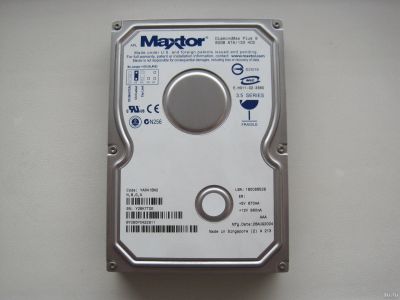 Лот: 13784213. Фото: 1. жесткий диск HDD Maxtor 80 GB. Жёсткие диски (HDD)