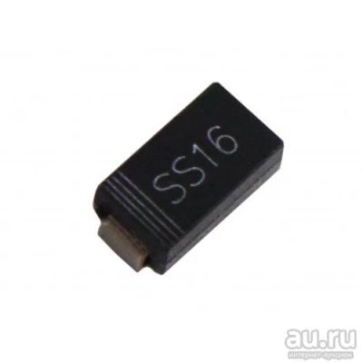 Лот: 13517154. Фото: 1. SS16 Диод Шоттки ( 1A 60V). Диоды и тиристоры