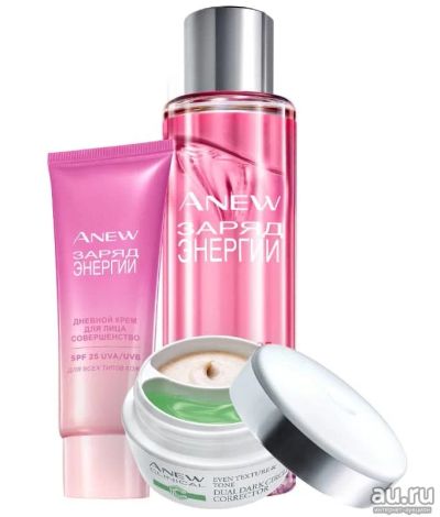 Лот: 1400652. Фото: 1. Avon новые набор Anew ( Дневной... Уход за лицом 