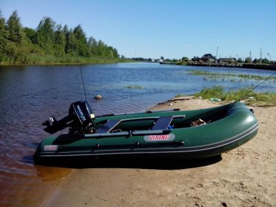 Лот: 4538497. Фото: 1. Викинг 340LE + мотор Marlin MP... Лодки и катера