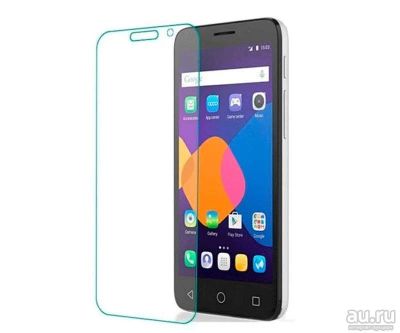 Лот: 12881357. Фото: 1. Защитное стекло Alcatel OT-5054D... Дисплеи, дисплейные модули, тачскрины