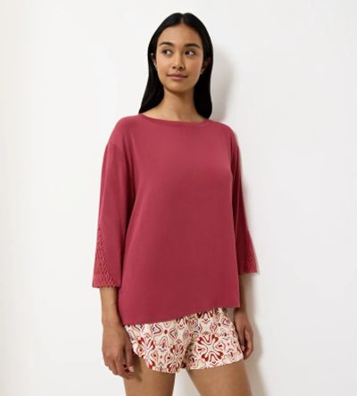 Лот: 24924952. Фото: 1. Верх от пижамы LaRedoute. Другое (одежда, обувь, галантерея)