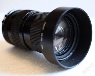 Лот: 2026637. Фото: 1. canon zoom fd 35-105mm 3.5 + переходник... Объективы