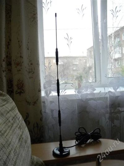 Лот: 2278156. Фото: 1. антенна + адаптер для усиления... Другое (радиодетали  (электронные компоненты))
