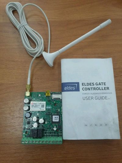 Лот: 13940968. Фото: 1. Автономный Gsm контроллер Eldes... Ворота, заборы, шлагбаумы