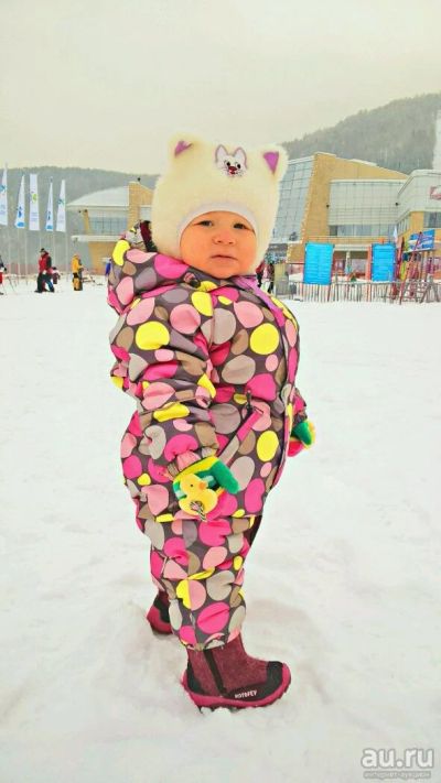 Лот: 10195976. Фото: 1. Зимний комбинезон Crockid 80-86. Костюмы, пиджаки, комбинезоны