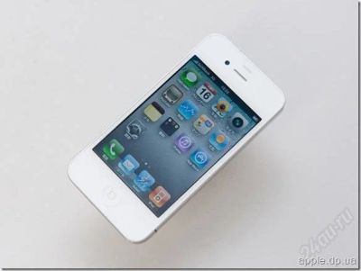 Лот: 2145371. Фото: 1. iPhone 4S White 64gb РТС Идеальное... Смартфоны