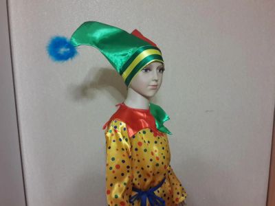 Лот: 3514928. Фото: 1. Новогодний костюм "Петрушка, Скоморох... Детские карнавальные, праздничные костюмы