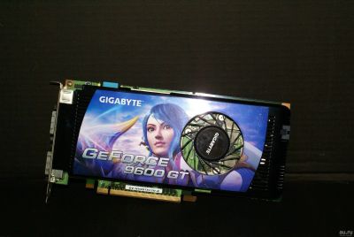 Лот: 18545411. Фото: 1. Видеокарта Nvidia geforce 9600... Видеокарты