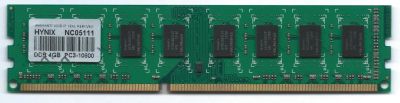 Лот: 7550479. Фото: 1. 4 GB - HYNIX (H5TQ2G83CFR) [DIMM... Оперативная память
