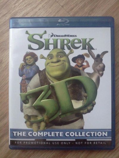 Лот: 3350388. Фото: 1. Blu-ray Disc Shrek (все части... Видеозаписи, фильмы