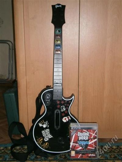 Лот: 2815335. Фото: 1. продам PS3 Guitar Hero + диск... Игры для консолей