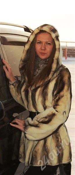 Лот: 733000. Фото: 1. стриженая норка, шуба сшитая на... Верхняя одежда