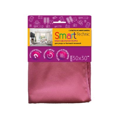 Лот: 16182171. Фото: 1. Салфетка из микрофибры Smart Technic. Инвентарь для уборки