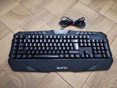 Лот: 14911422. Фото: 1. Игровая клавиатура Qcyber syrin. Клавиатуры и мыши