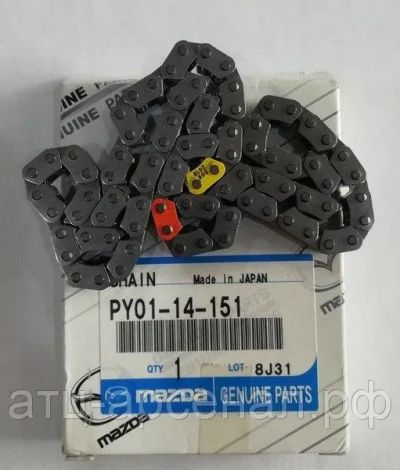 Лот: 16256683. Фото: 1. Цепь масляного насоса Мазда СХ5... Двигатель и элементы двигателя