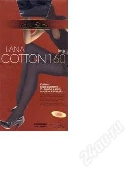 Лот: 2431102. Фото: 1. Колготки Omsa LANA COTTON 160. Колготки, чулки
