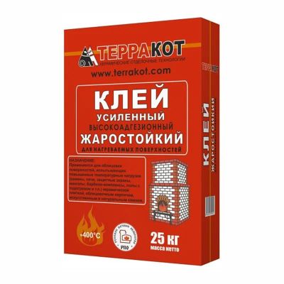 Лот: 19946686. Фото: 1. Клей для печной плитки жаростойкий... Смеси, шпатлевки, цемент