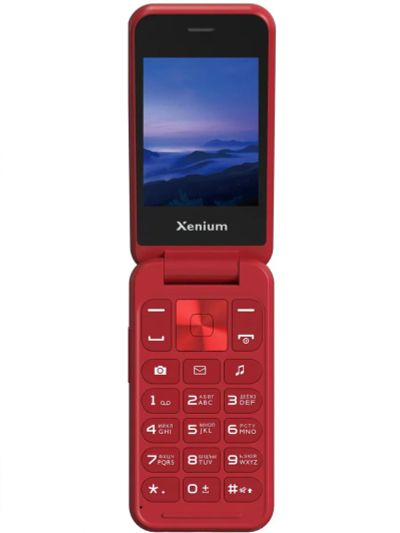 Лот: 24966092. Фото: 1. Сотовый Xenium X680 Red 2sim/2... Кнопочные мобильные телефоны