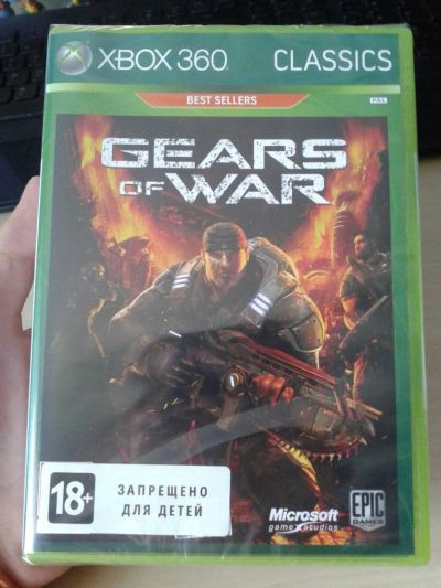 Лот: 5995013. Фото: 1. Игра Gears of War 1 для Xbox 360... Игры для консолей