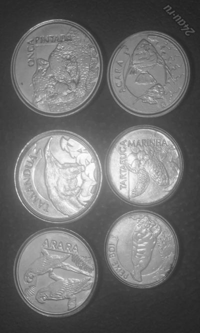 Лот: 5890495. Фото: 1. Бразилия.Набор монет 1992 - 1994... Наборы монет