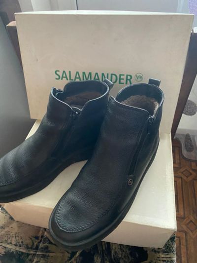 Лот: 24930758. Фото: 1. Ботинки мужские зимние Salamander... Ботинки, полуботинки