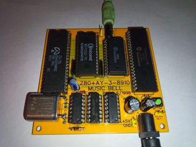 Лот: 21429741. Фото: 1. звонок-тестер Z80 + AY ( ZX Speсtrum... Микроконтроллеры