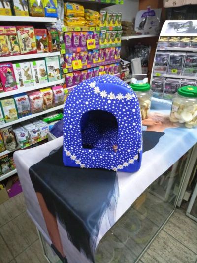 Лот: 9270323. Фото: 1. Домик для кошки и собаки,кокетка... Домики, переноски, клетки, когтеточки