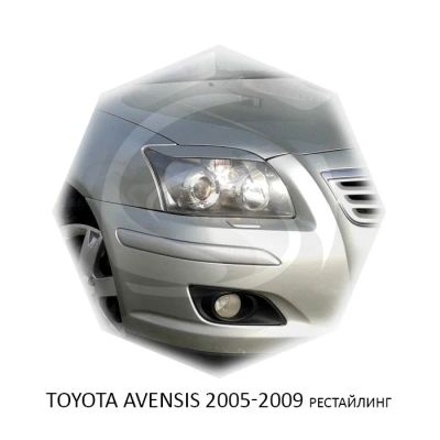 Лот: 17326835. Фото: 1. Реснички на фары Toyota Avensis... Детали тюнинга