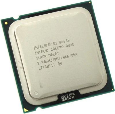 Лот: 10525760. Фото: 1. Процессор Intel Core Quad Q6600... Процессоры
