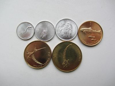 Лот: 6407825. Фото: 1. Словения набор из 6 монет 1992-2001... Европа