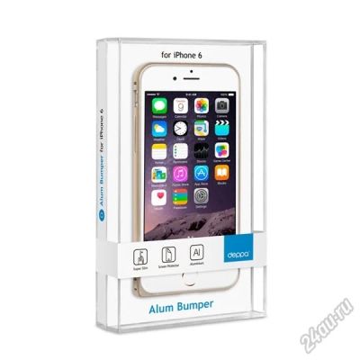 Лот: 5806606. Фото: 1. Бампер металл iPhone 6 в комплекте... Чехлы, бамперы