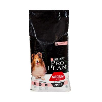 Лот: 10400415. Фото: 1. корм Pro Plan Adult Medium Sensitive... Корма