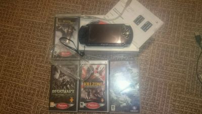Лот: 10304099. Фото: 1. PSP + 44gb памяти. Игровые приставки, консоли