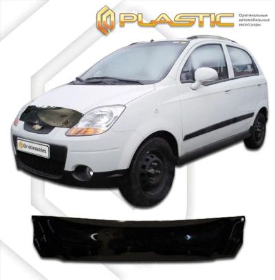 Лот: 13001932. Фото: 1. Дефлектор капота Chevrolet SPARK... Детали тюнинга