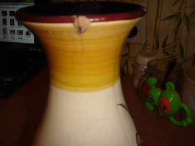 Лот: 3869793. Фото: 1. Ваза для цветов с браком. Вазы