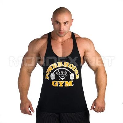 Лот: 5882499. Фото: 1. Майка Powerhouse GYM (черная... Футболки, поло